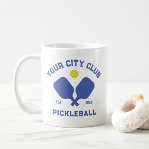 Mug Joueur de l'équipe de Pickleball Club personnalisé