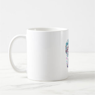 Mug Joueur de licorne Un mode licorne Style rétro Grap