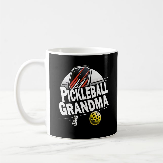 Mug Joueur de Pickleball Grand-mère Funny (Gauche)