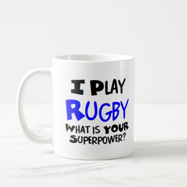 Mug joueur de rugby (Gauche)