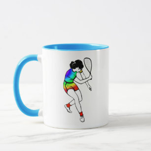 Mug Joueur de squash
