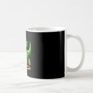 Mug Joueur de squelette de T-rex Dinosaure