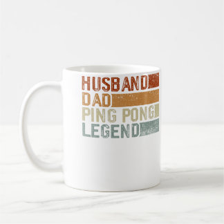 Mug Joueur de Tennis de Table Mari Papa Père Ping Pong