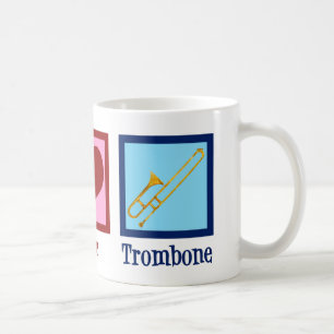 Mug Joueur de Trombone Peace Love