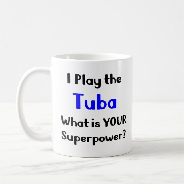 Mug joueur de tuba (Gauche)