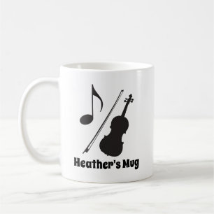 Mug Joueur de violon Cadeau de musique violoniste pers