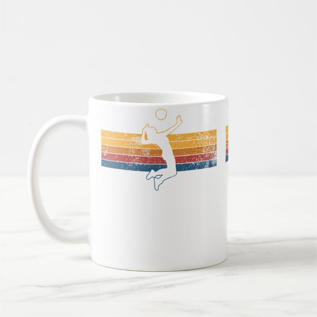 Mug Joueur de volley-ball (Gauche)