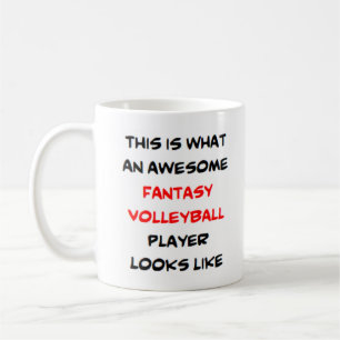 Mug Joueur de volley-ball d'imaginaire, génial
