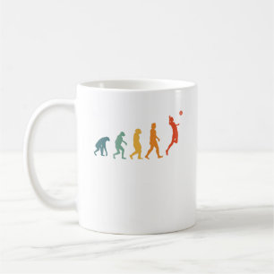 Mug Joueur de volley-ball Evolution