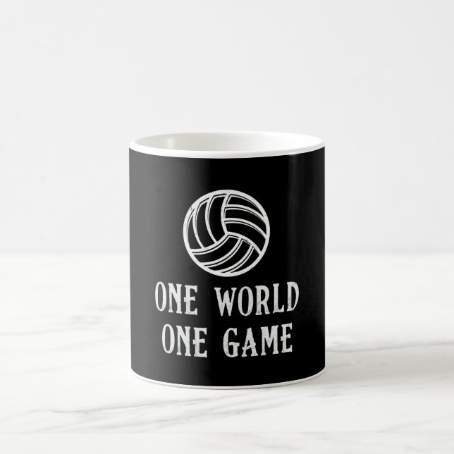 Mug Joueur de volley-ball One World One Game (Centre)
