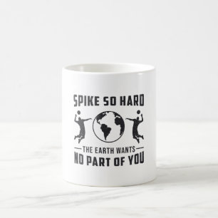 Mug Joueur de volley-ball Spike So Hard Volleyball cad
