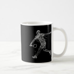Mug Joueur Dminton Dessin Jeu De Navette Pour Garçons 