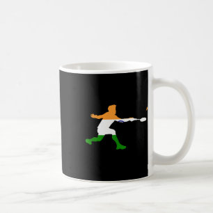 Mug Joueur Homme de Badminton Draquette Volant Drapeau