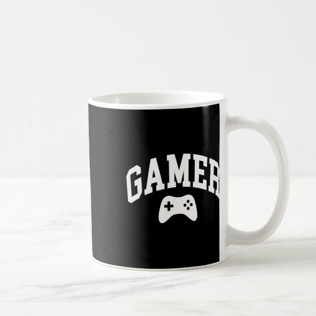 Mug Joueur Jeux Vidéo Drôle Graphique  (Droite)