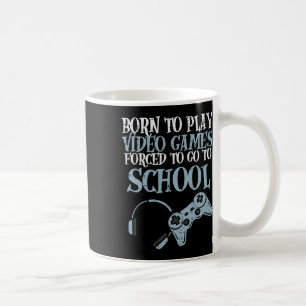 Mug Joueur Né Jouent Jeux Vidéo Amusement Jeux Vidéo H