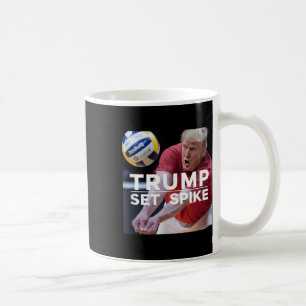 Mug Joueur politique de volley-ball de Trump