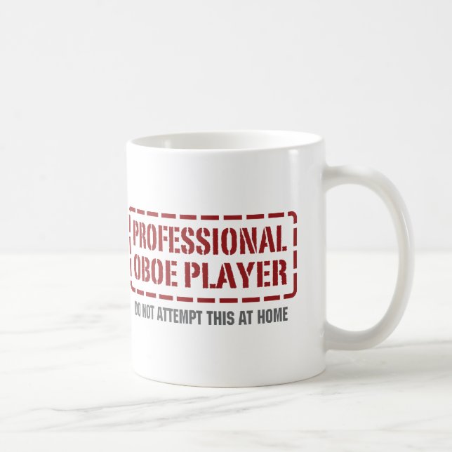 Mug Joueur professionnel de hautbois (Droite)