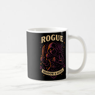 Mug Joueur Rpg Rogue D20 Dés Nerd Geek Hommes Femmes E
