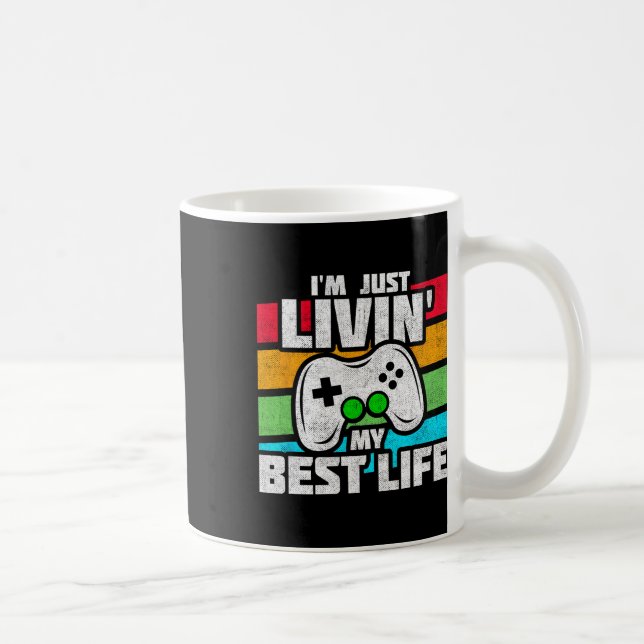 Mug Joueur Vidéo - Jeu En Ligne De Console Pc - Amusan (Droite)