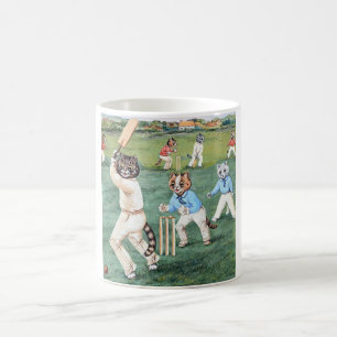 Mug Joueurs de cricket chats, Louis Wain