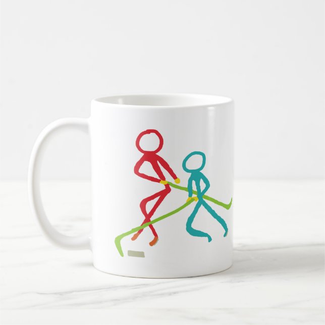 Mug Joueurs de hockey sur glace (Gauche)