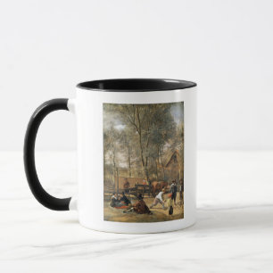 Mug Joueurs de quille en dehors d'une auberge,