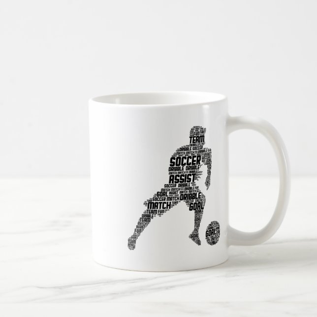 Mug Joueurs de soccer garçons hommes enfants  (Droite)