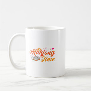 Mug Joueurs mignons Mahjong Son Mahjong Time Mahjong L