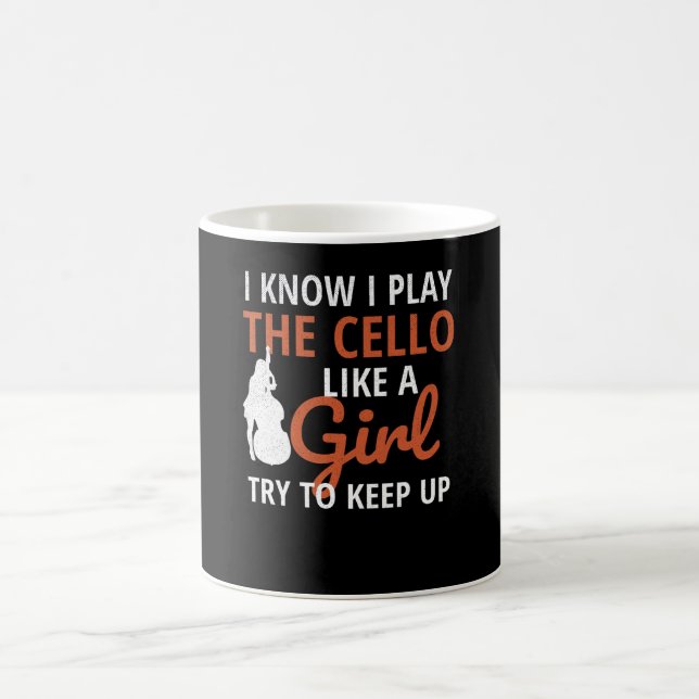 Mug Joueuse Cello Cadeaux Pour Femmes| Cello Cellist G (Centre)