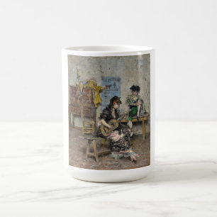 Mug Joueuse de flamenco féminine (guitariste espagnole