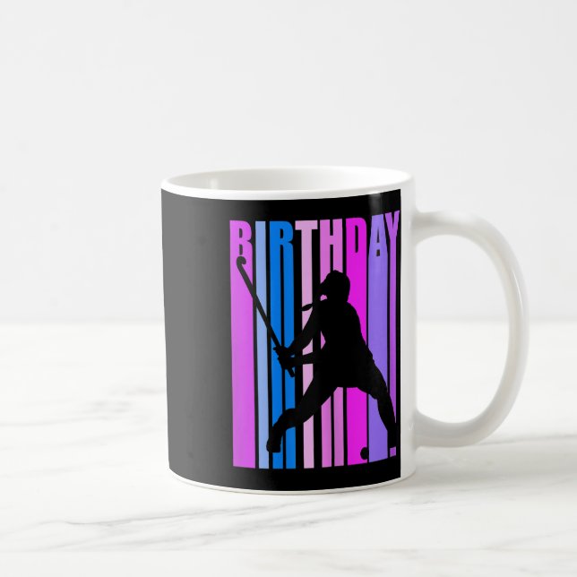 Mug Joueuse de hockey sur gazon pour l'anniversaire de (Droite)