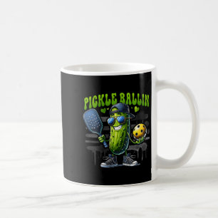 Mug Joueuse de pickleball drôle femme palette pickle