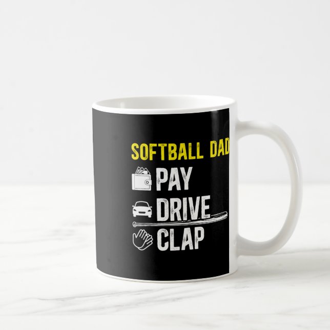 Mug Joueuse de softball (Droite)