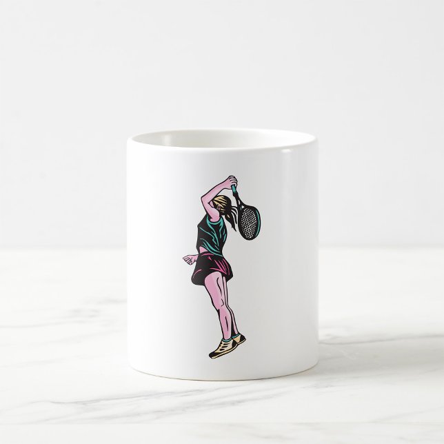 Mug Joueuse de tennis (Créateur téléchargé)