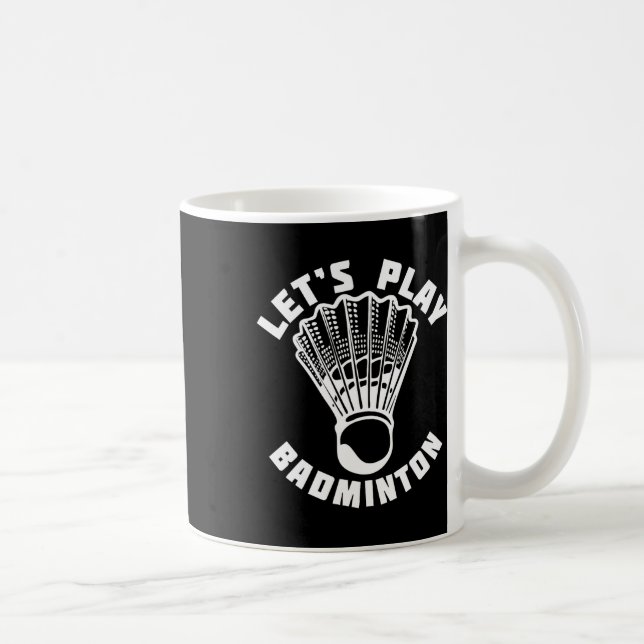 Mug Jouons à Dminton Shuttle 2 (Droite)