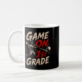 Mug Jouons au Baseball de 1re année T-shirt de rentrée