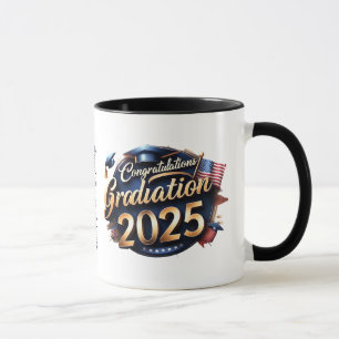 Mug "Jour brillant de l'obtention du diplôme"