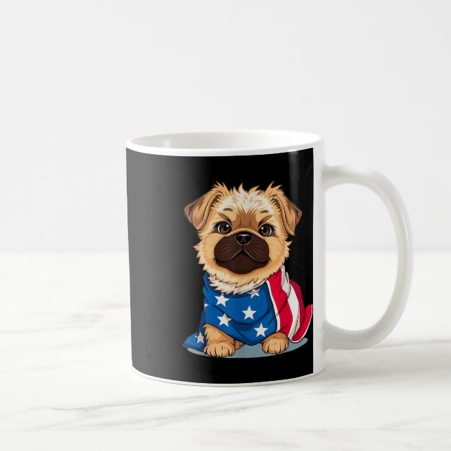 Mug Jour commémoratif de l'été du chien mignon (Droite)