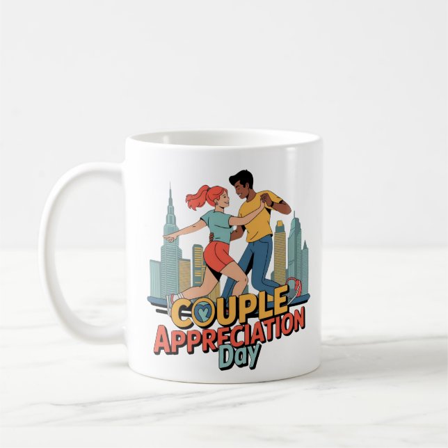 Mug Jour d'appréciation des couples (Gauche)