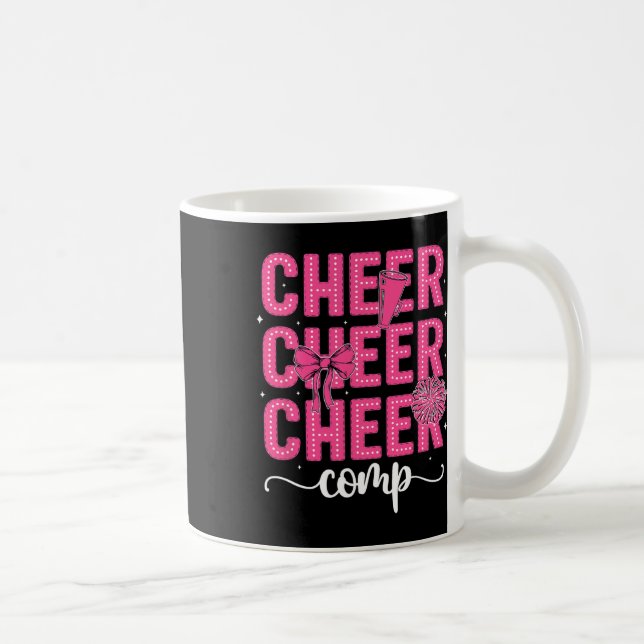 Mug Jour de compétition de Cheerleader Jour de compéti (Droite)