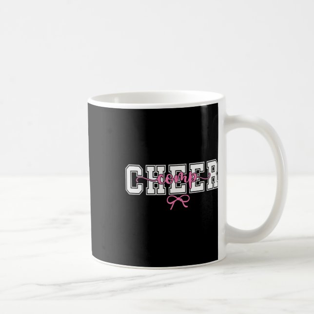 Mug Jour de compétition de cheerleader Jour de compéti (Droite)