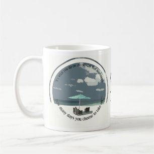 Mug "Jour de congé" de la purée de café