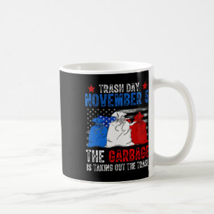 Mug Jour de déchets de poubelle de Trump novembre 5 pr