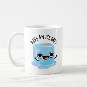 Mug Jour De Glace Drôle Ice Cube Pun