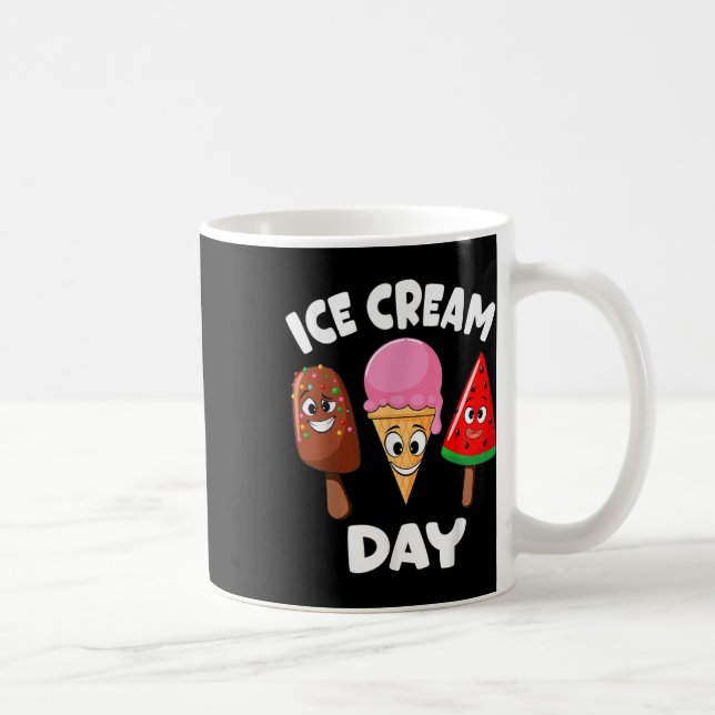Mug Jour de la crème glacée Fête estivale Crème glacée (Droite)