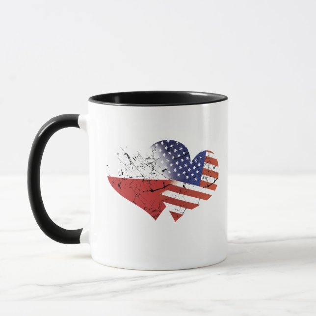 Mug Jour de la Déclaration d'Indépendance de polonais (Gauche)