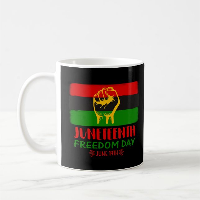Mug Jour de la Liberté - Histoire noire (Gauche)