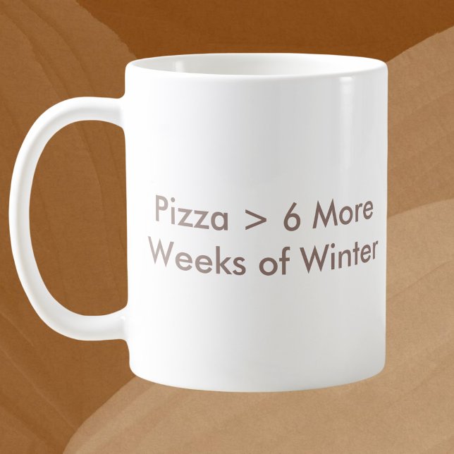 Mug Jour de la marmotte de base de la phrase personnal (Créateur téléchargé)