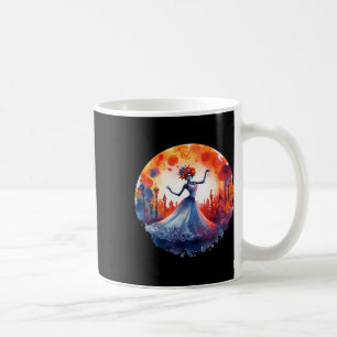 Mug Jour De La Mort Catrina Lady Crâne à sucre Dia De