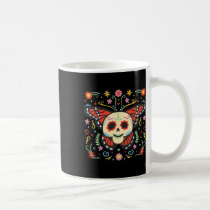 Mug Jour De La Mort Sugar Crâne Monarque Papillon Día